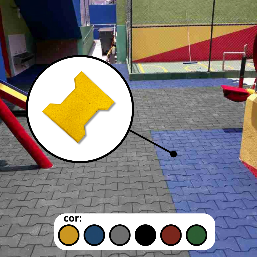 Piso Emborrachado Ossinho