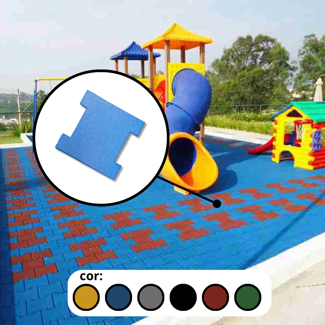 Piso Emborrachado Romano